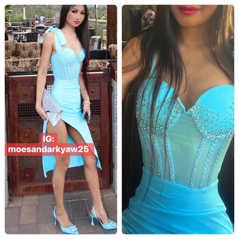 Mesh sexy party dress